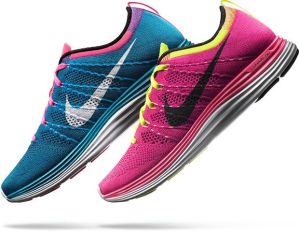 The new super-lightweight Nike Flyknit Lunar +1